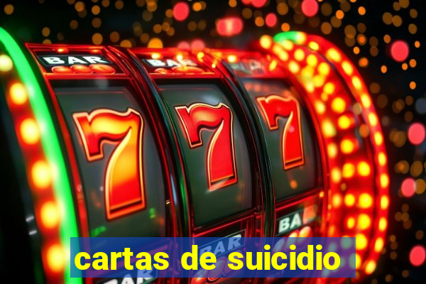 cartas de suicidio